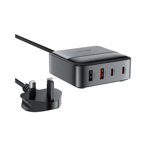 Acefast Z6 PD65W GaN (2USB-C+2USB-A) desktop charging adapter UK , 
