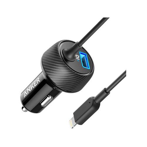 Anker A2214H11 PowerDrive 2 Elite with Lightning Connector Black ,