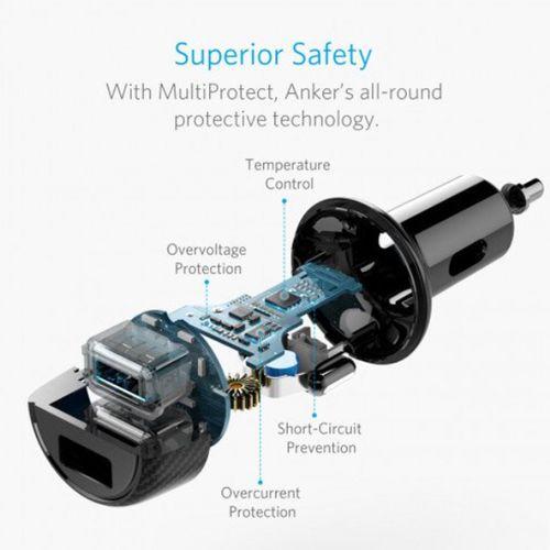 Anker PowerDrive PD 2 Alloy A2727H42 silver ,