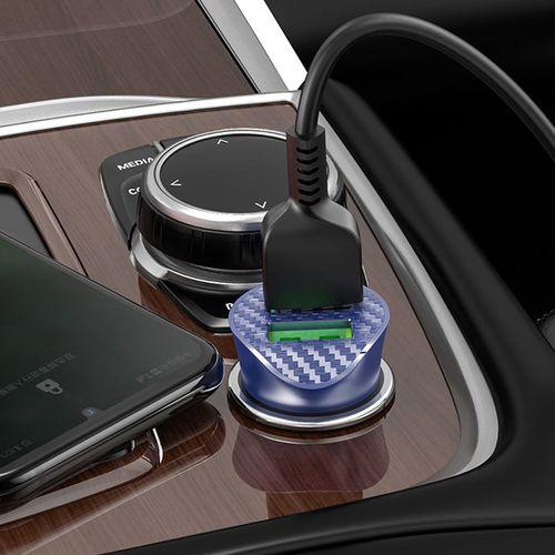 Hoco Z39 Farsighted dual port QC3.0 car charger ,