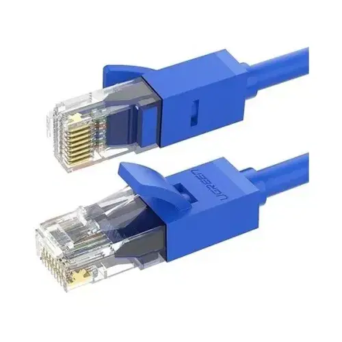 Ugreen Cat 6 Ethernet Cable / 1M / 26AWG / U/UTP / CCA / 1000mbps / RJ45 / UG-CBL-CAT6-NW102-1M-BLU - Blue ,