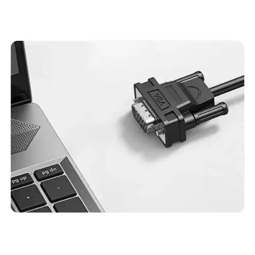 Ugreen Adapter VGA Male To HDMI Female 0.15M Black ,