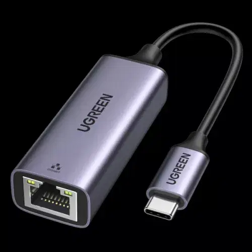Ugreen USB 3.0 Gigabit Ethernet Network Adapter Aluminum - Space Gray ,