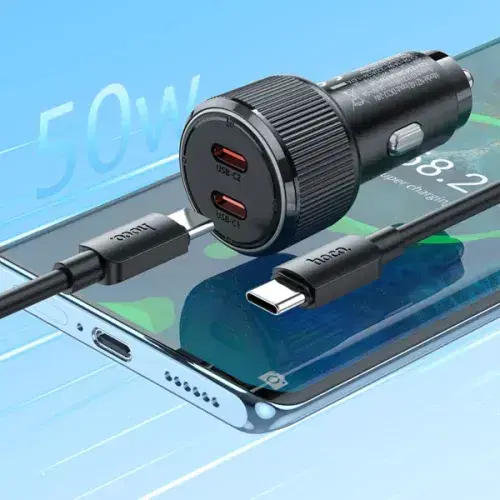 Hoco NZ14B Guerrero PD50W(2C) car charger ,