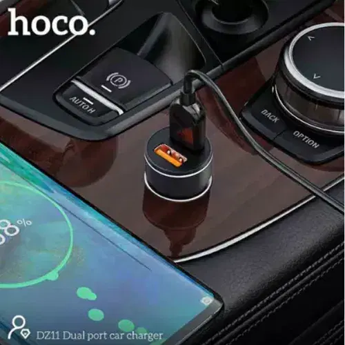 Hoco DZ11 Dual port car charger ,
