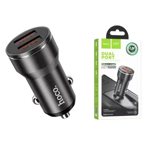 Hoco DZ11 Dual port car charger ,