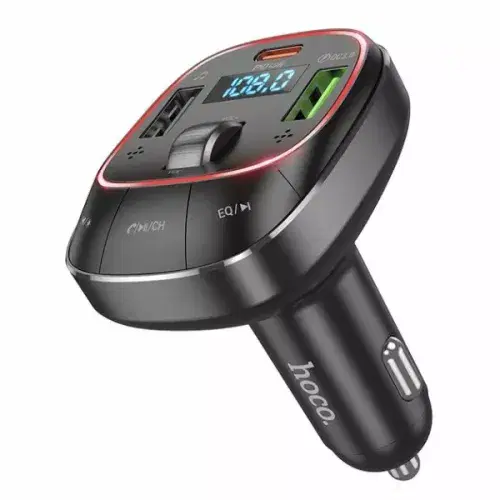 Hoco E76 Pole PD45W+QC3.0 car BT FM transmitter ,