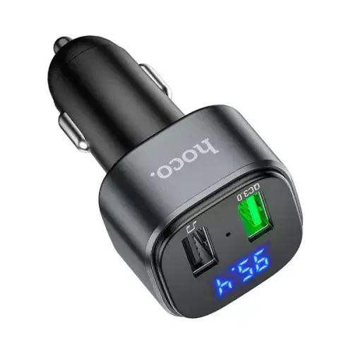 Hoco E67 Fighter QC3.0 car BT FM transmitter ,
