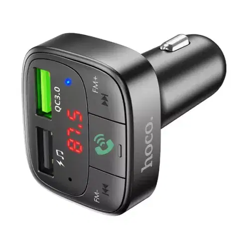 Hoco E59 Promise QC3.0 car BT FM transmitter ,
