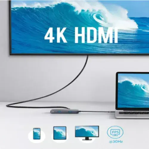 Anker 7-in-1 Premium USB C Hub Adapter A8352HA1 ,