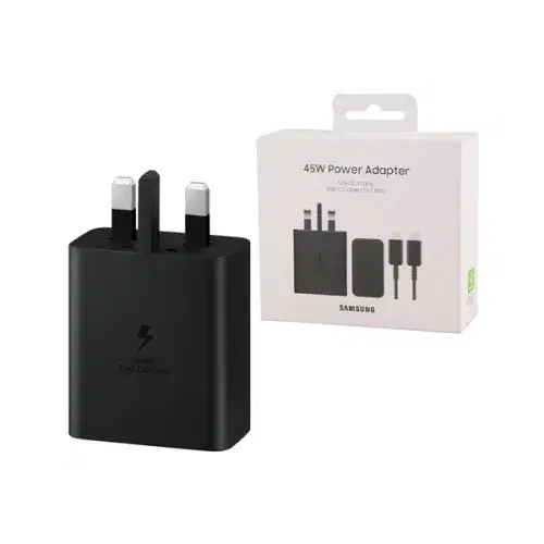 Samsung 45W PD Power Adapter (2024) with USB-C to USB-C 5A Cable 1.8m / Fast Charging EP-T4511XBEGAE ,