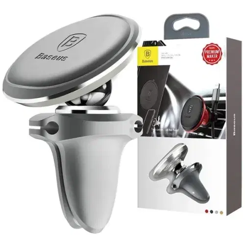 Baseus Magnetic Air Vent Car Mount Holder With Cable Clip ,